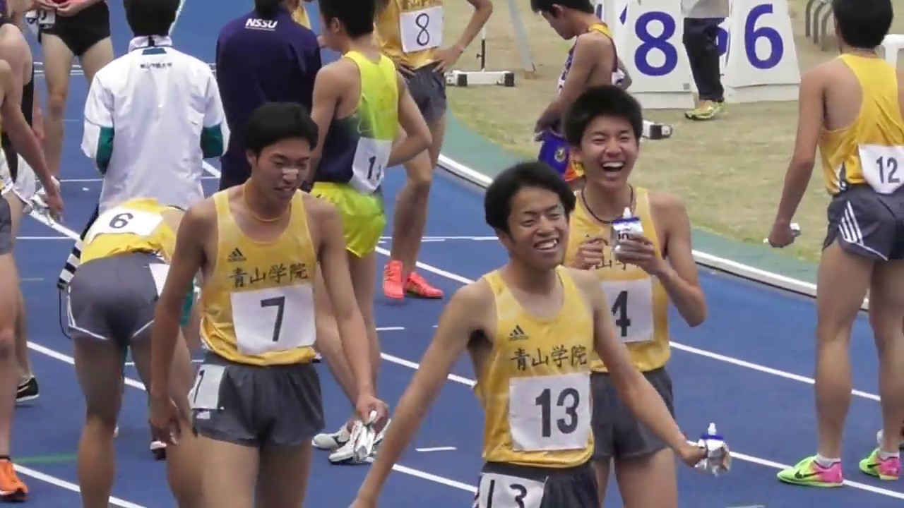 日体大記録会 1500m14組 青学大 小野田勇次 3'51