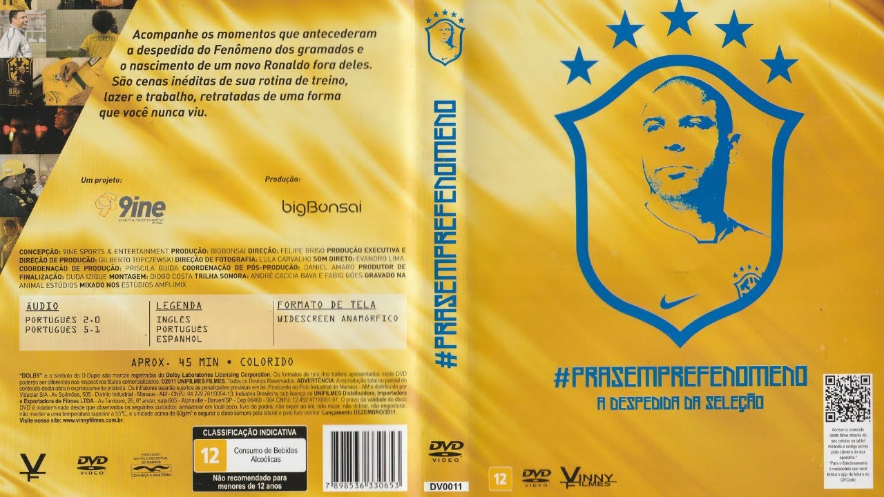 PRA SEMPRE FENÔMENO A DESPEDIDA DA SELEÇÃO DOCUMENTÁRIO | PARTE 1