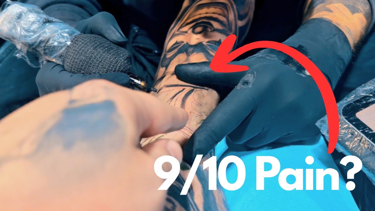 Getting my foot tattooed!!! 