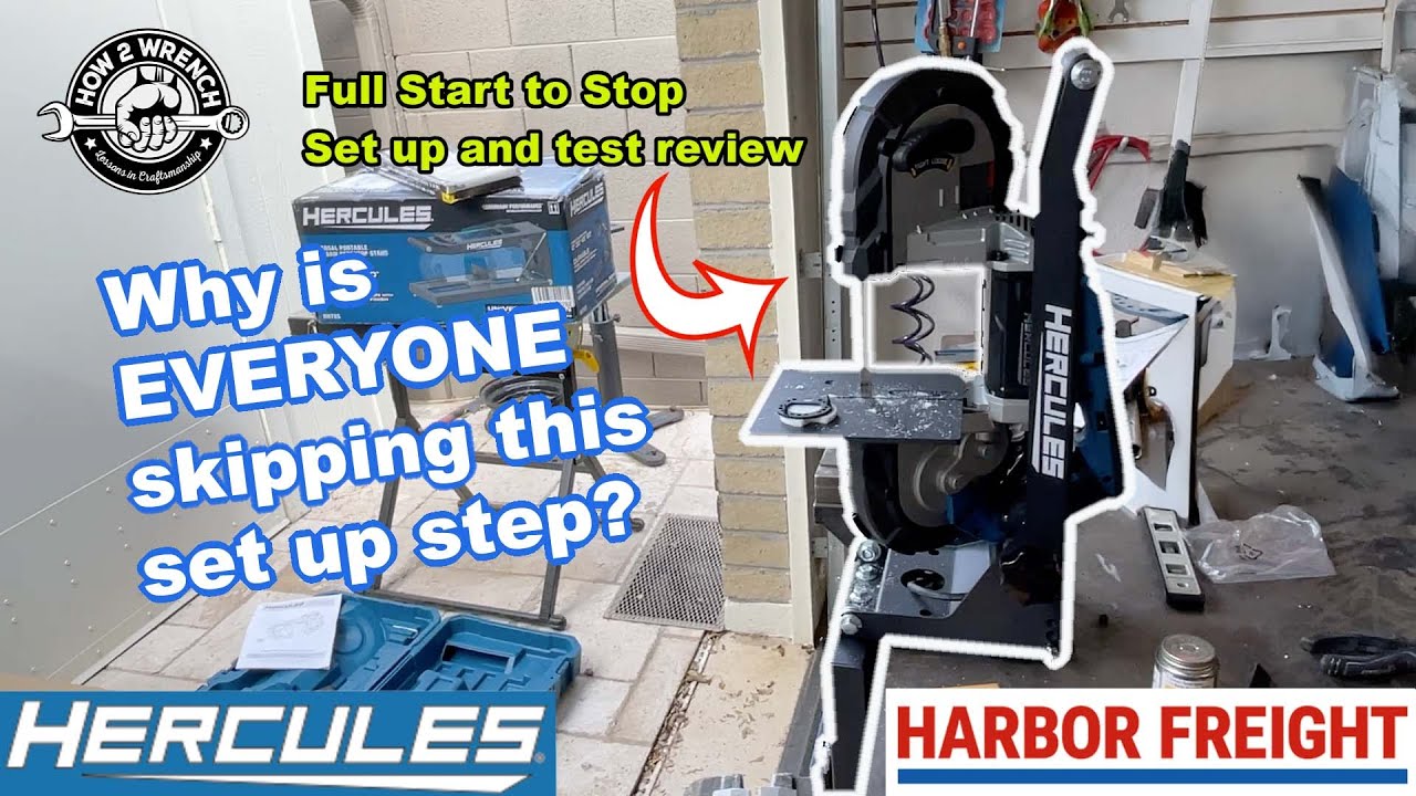 Harbor Freight Hercules Band Saw Universal Bench Top  Mount 
