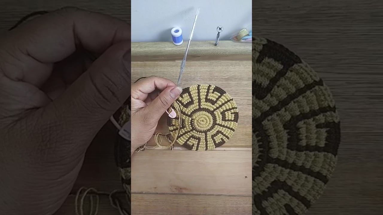 Mochila Wayuu Mediana Manos Unidas | Tutorial Fácil Paso a Paso (Cap. 3)