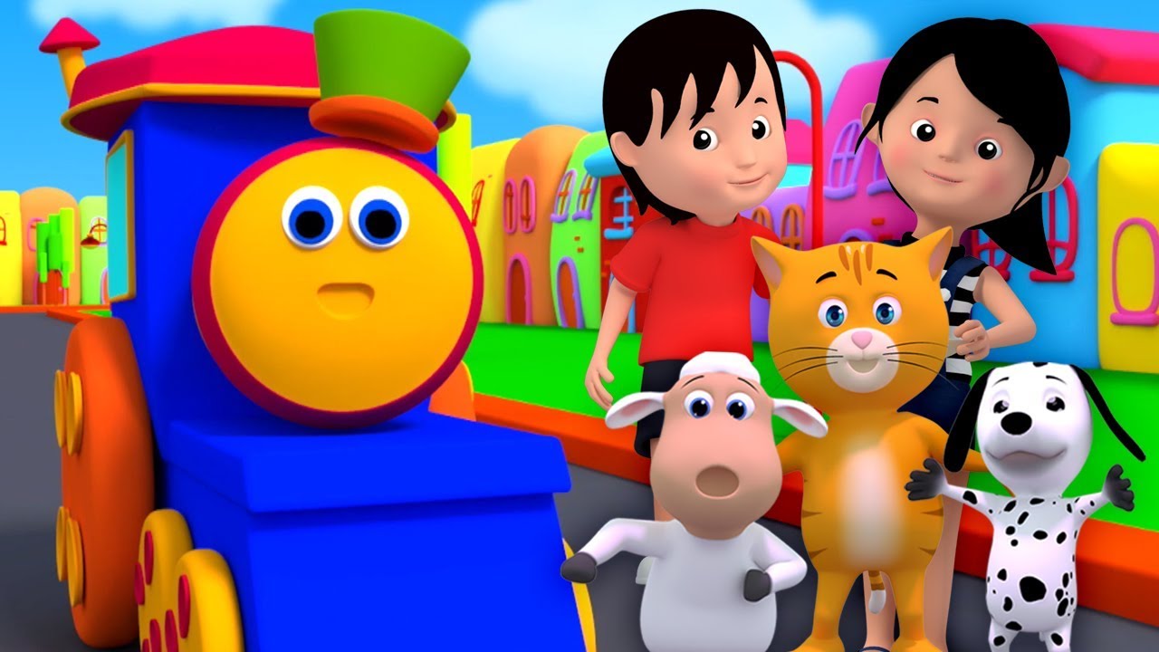 Bob den Zug | Freundschaft Lied | Lieder für Kinder | Reime in Deutsch | Bob Train Friendship Song
