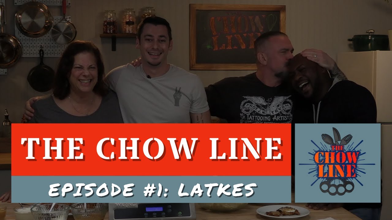 HOMEMAKE LATKES WITH THE CHOW LINE (Episode 1)