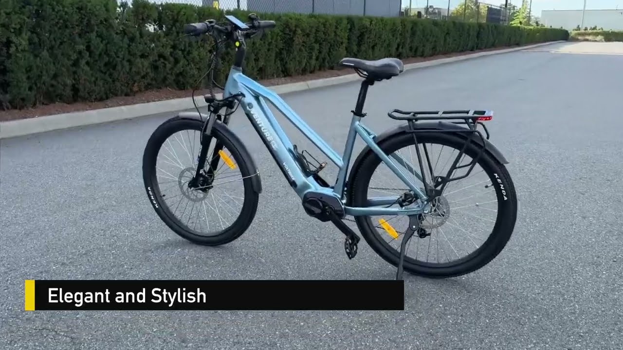 VoltBike Venture Step-Thru Electric Mid-Drive eBike with Bafang M600 Motor