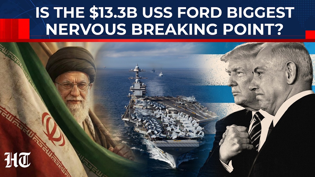 Why $13.3 Billion USS Gerald R. Ford Position Makes Iran Think Twice Before Striking Israel?