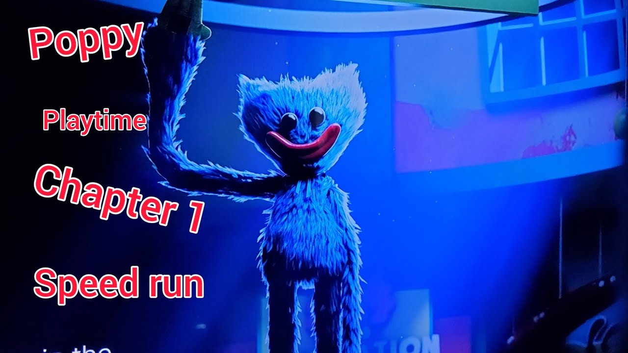 poppy playtime chapter 1 speed run #speedrun