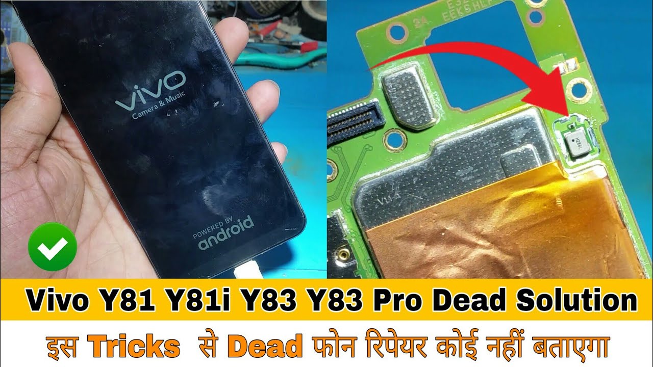 Vivo Y81 Y81i Y83 Y83 Pro Dead Solution | इस Trick से Dead Phone  रिपेयर कोई नहीं बताएगा