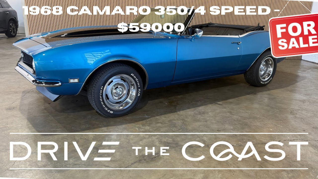 1968 Chevrolet Camaro Convertible For Sale