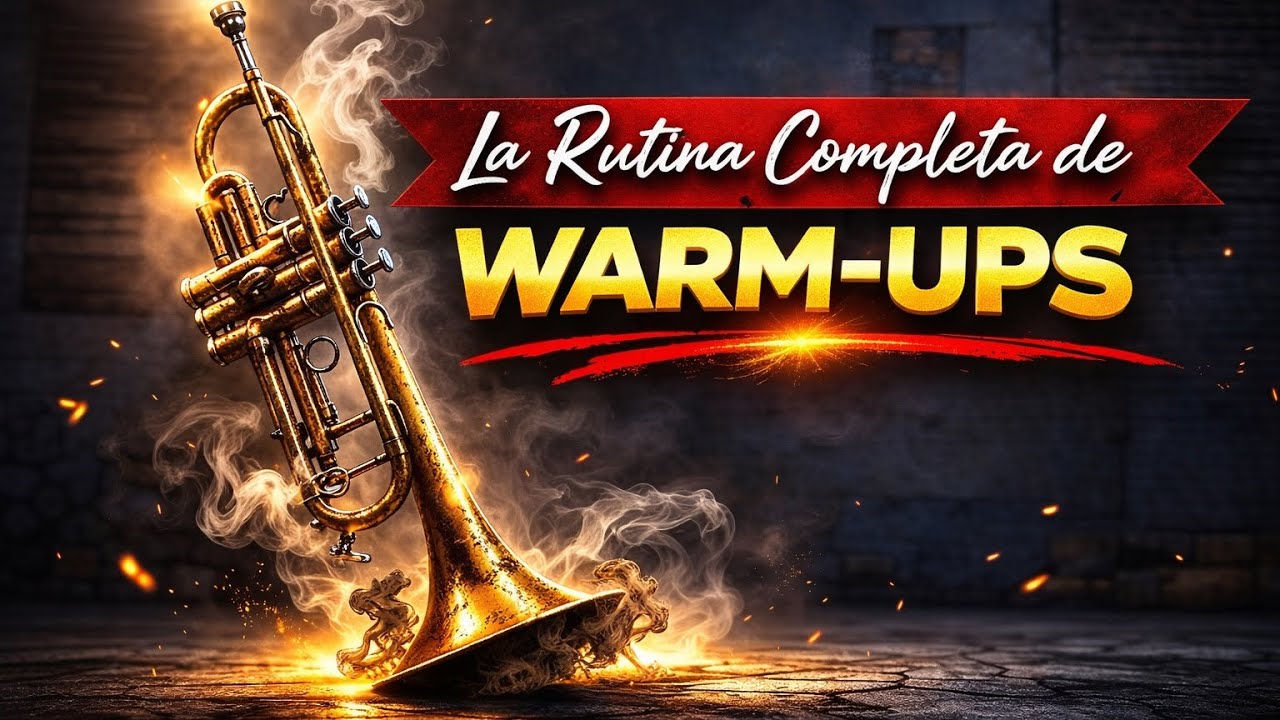 La rutina completa de warm-up para trompetistas/Trombonistas 