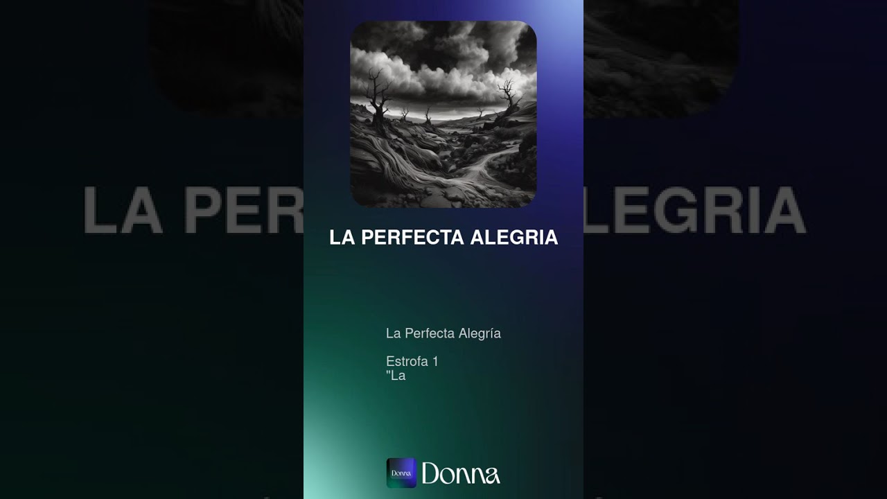 LA PERFECTA ALEGRIA
