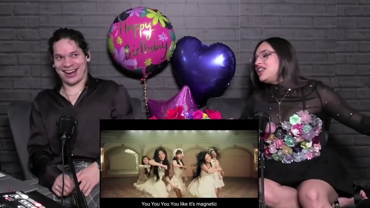 Waleska & Efra react to ILLIT (아일릿) ‘Magnetic’ Official MV for the first time