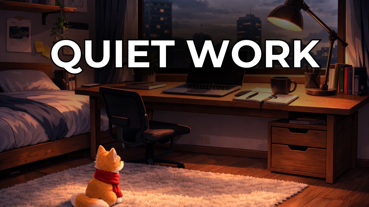 Quiet Work 📚 Lofi Beats for Deep Focus & Productivity | Lofi-Good