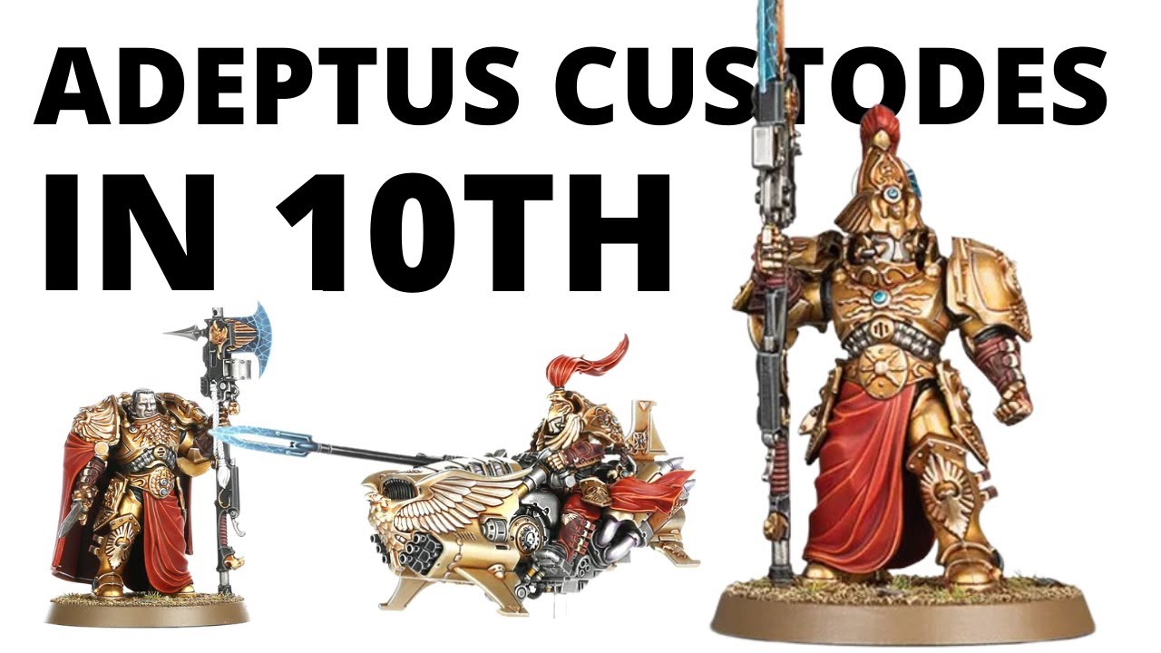 Адептус Кустодес в Warhammer 40K 10-го издания — правила полного индекса, описания + стартовый отряд