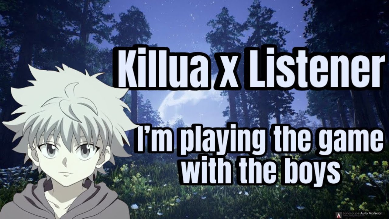 ||Killua x Listener||Сижу на коленях у своего парня-геймера😏🤍||не так уж и остро||￼￼