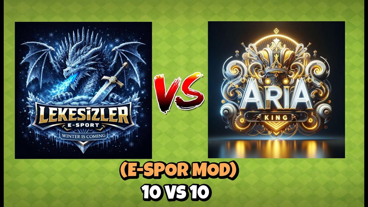 LEKESİZLER vs ARİA KİNG ! CLASH OF CLANS