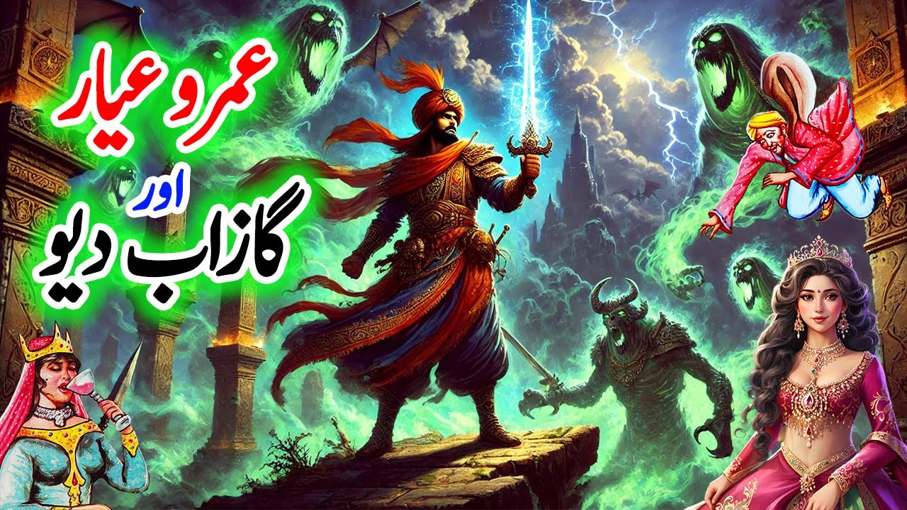 Umro Ayyar Aur Gazab Deo | Umro Ayar Ki Talismati Jadui Kahaniyan | Jinn Stories