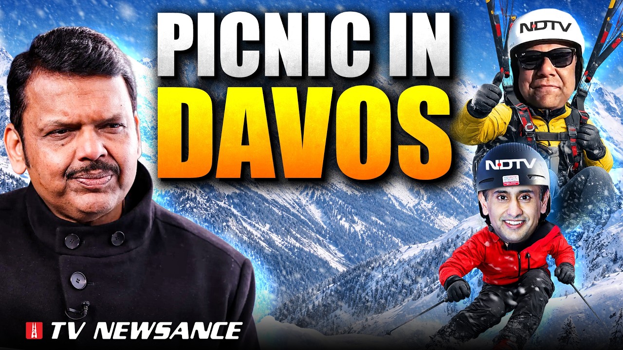 Paragliding in Davos, fake Trump and a techie left to die in a Noida pit | TV Newsance 329
