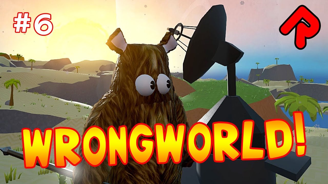 Repairing the Satellite Dish! | Let's play Wrongworld gameplay ep 6   (Early Access)