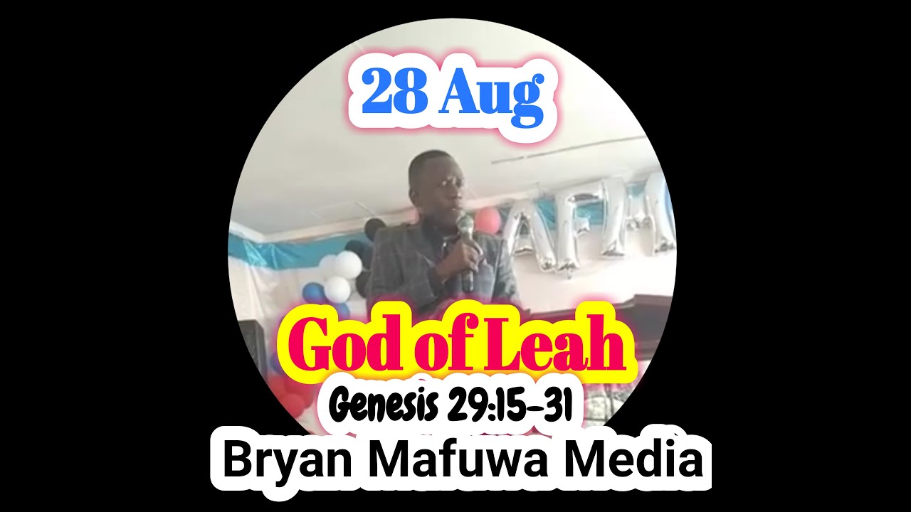 Evangelist Trymore Muparinga - GOD OF LEAH. Nyasha dzekudiwa pausingadiwi...28 August