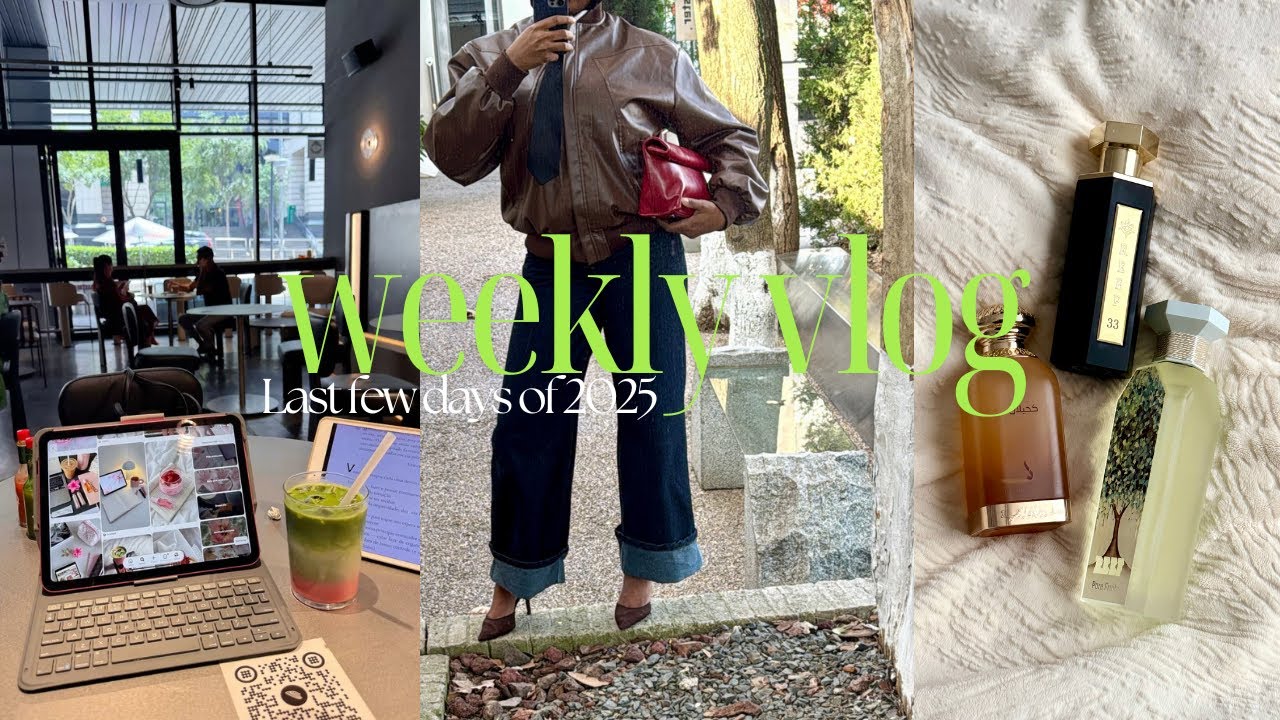 THE LAST PAGES OF 2025 | new year prep, perfume haul, final exam | VLOG