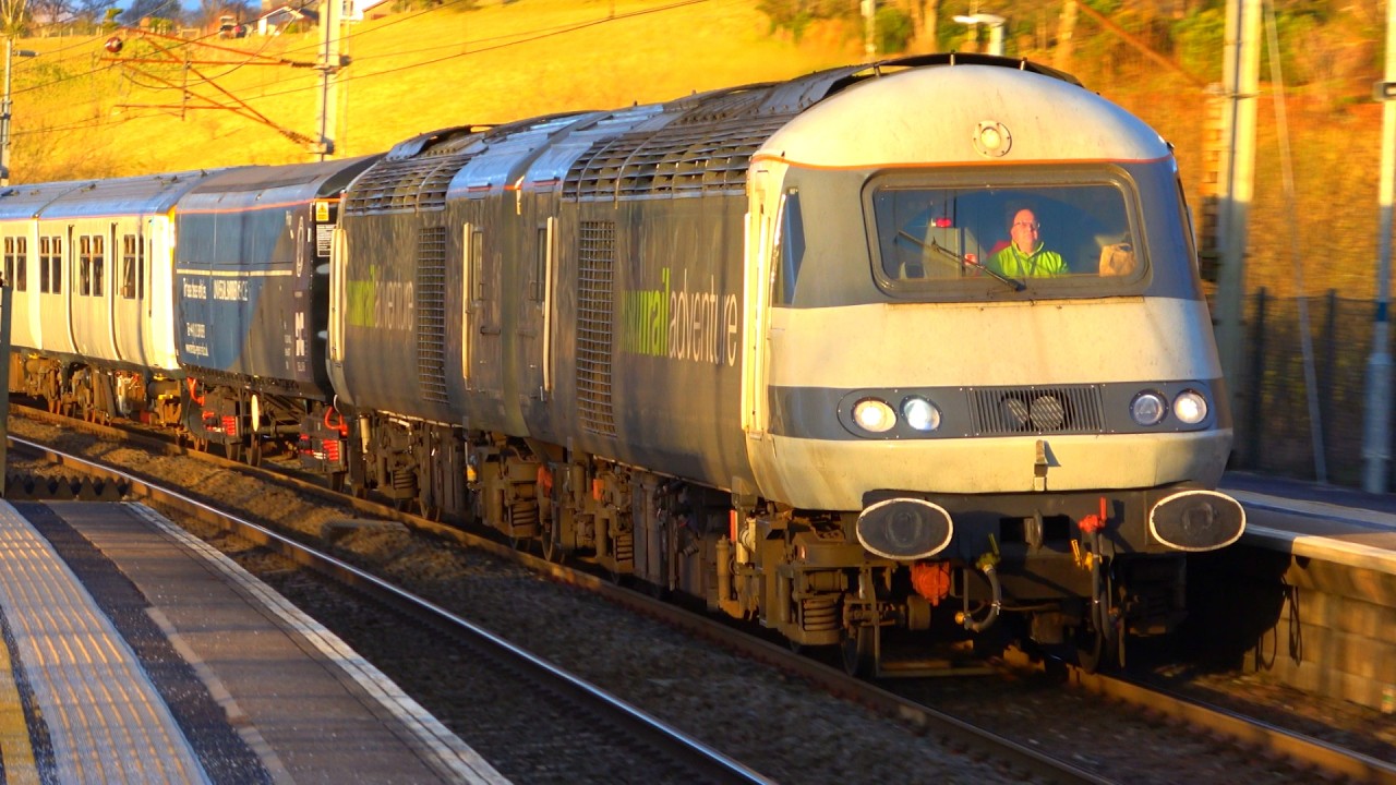 Trains at Oxenholme Lake District - 13/02/25