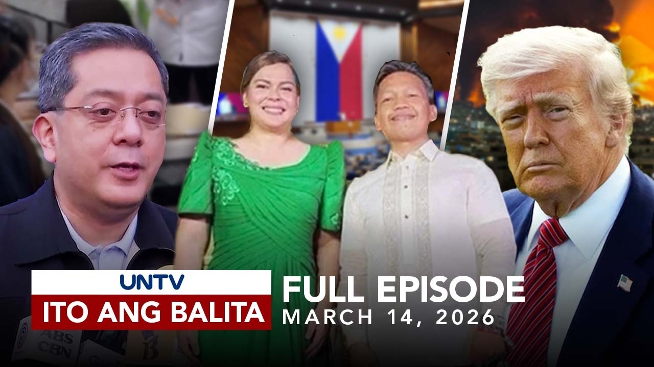 UNTV: Ito Ang Balita Weekend | March 14, 2026