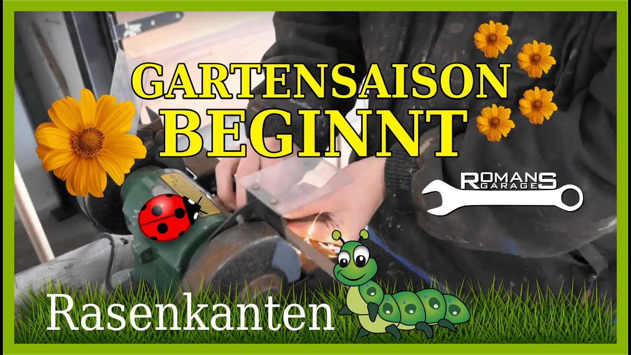 Die Gartensaison beginnt : DIY Gartenmesser + Gartenbank restaurieren / lackieren