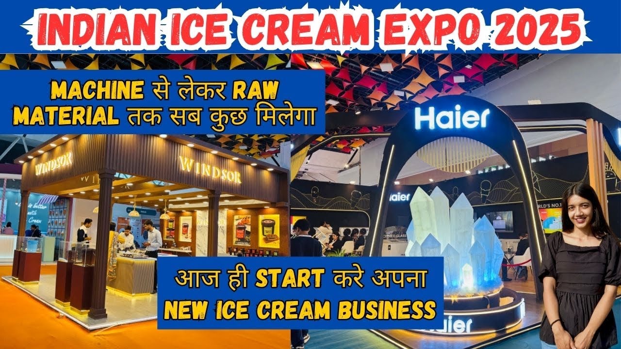 Indian Ice Cream Expo 2025|Indian Ice Cream Expo|Indian Ice cream Machine|Ice Cream Expo Delhi 2025