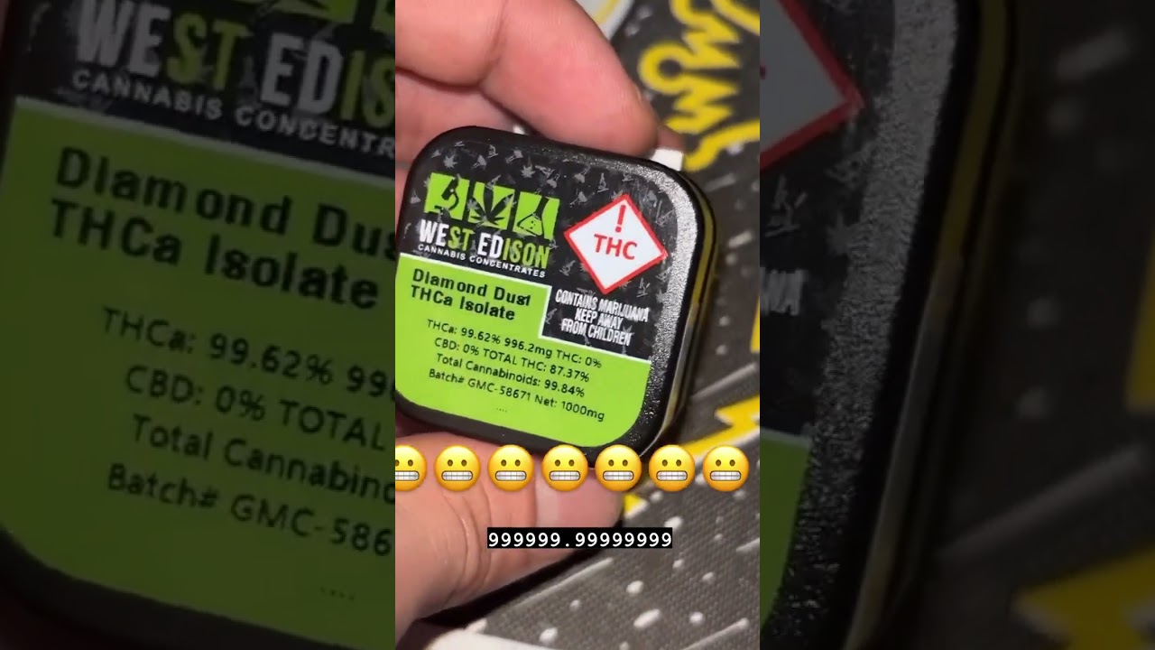 99.99% THC Diamonds And Dust aka THC Isolate