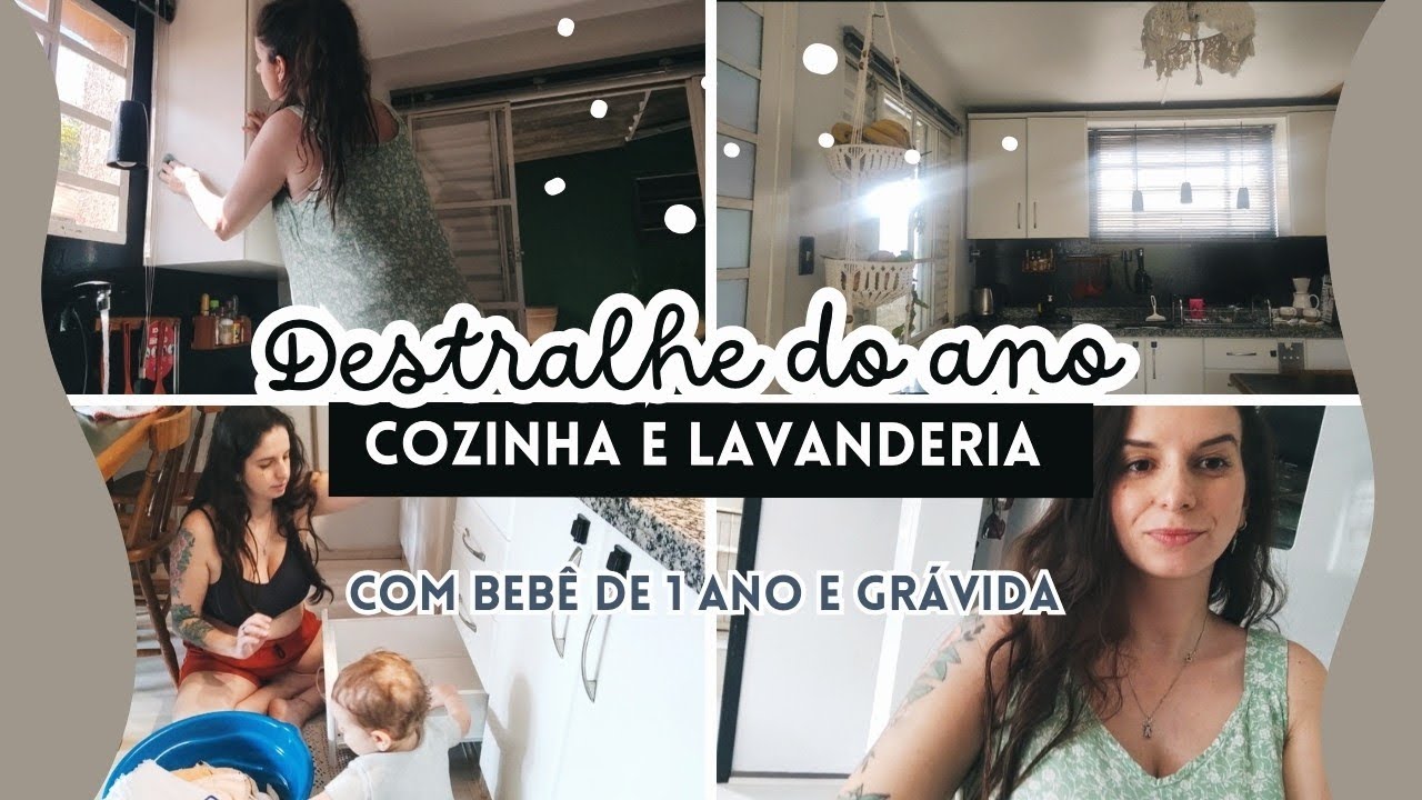 Organizando cozinha e lavanderia - Destralhe 2025 • Parte 1