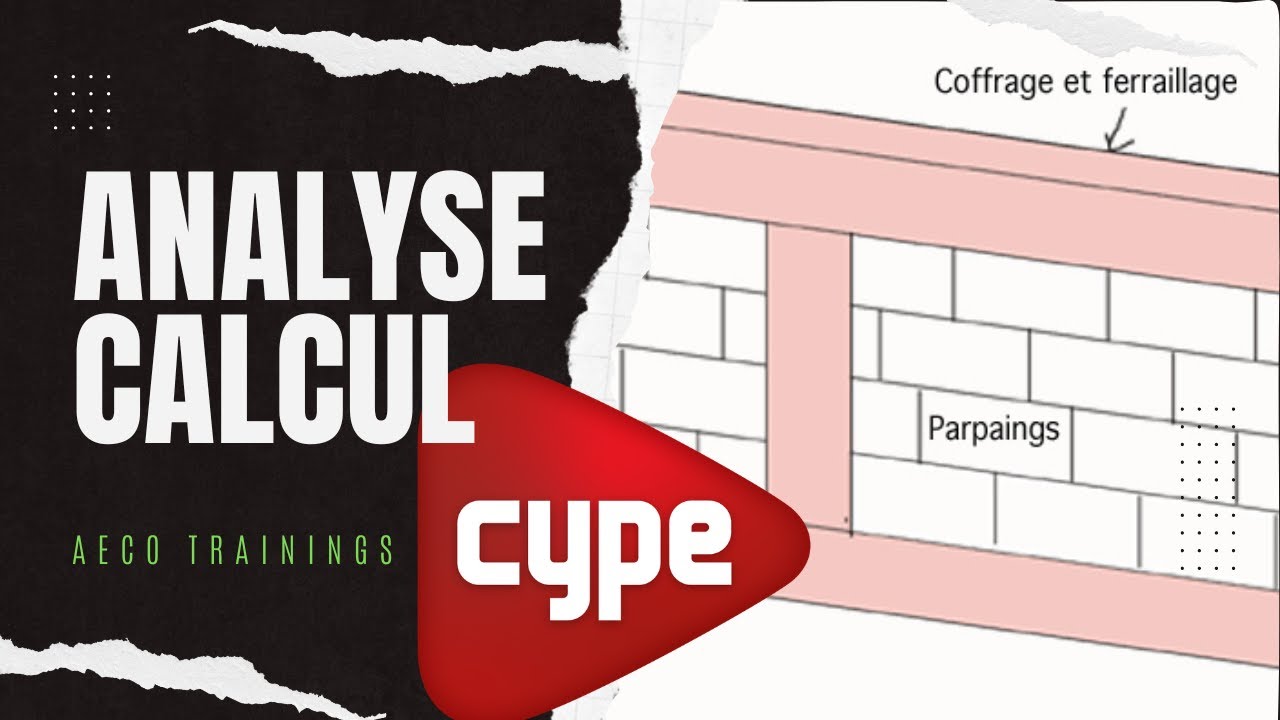 COMMENT DIMENSIONNER UN MUR DE SOUTENEMENT EN AGGLOS PLEIN SUR CYPECAD // RETAINING WALL ON CYPECAD