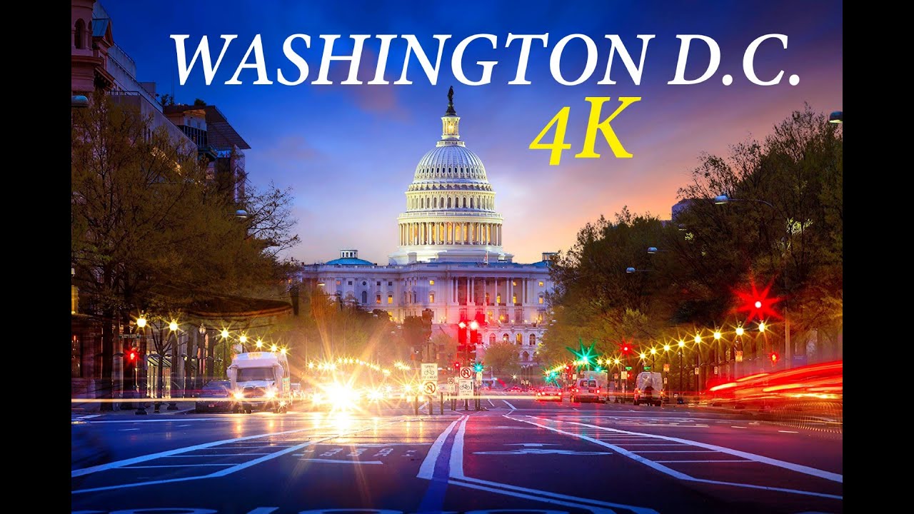 Beauty of Washington D.C. USA in 4K| World in 4K