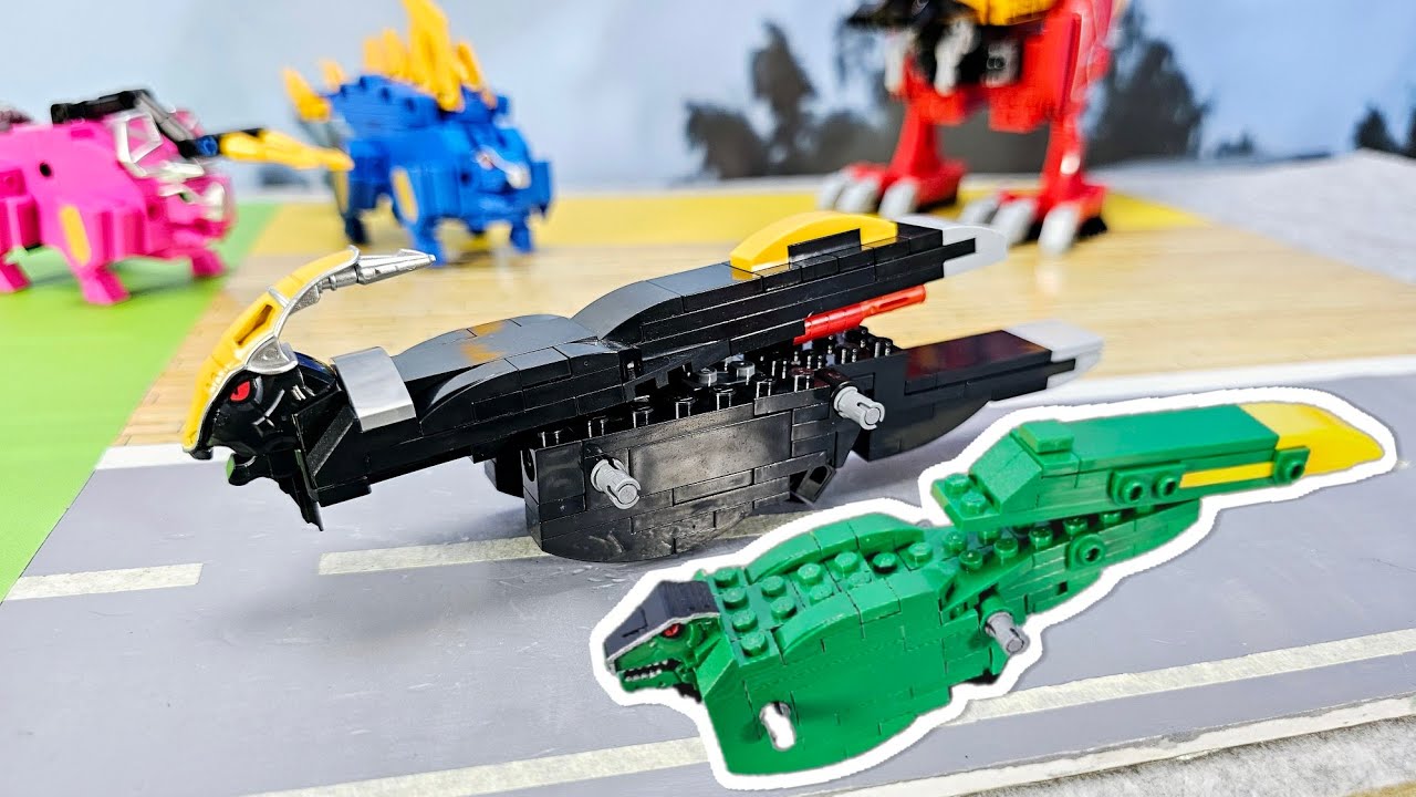 Keeppley Brick Kyoryujin Western Set Stop Motion Build