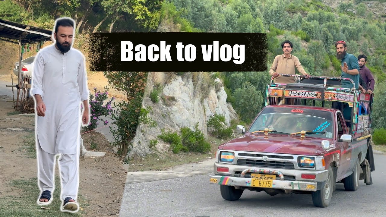 Back to vlog | Kam khatam vlog shro | Naeem aw Rameez vlog