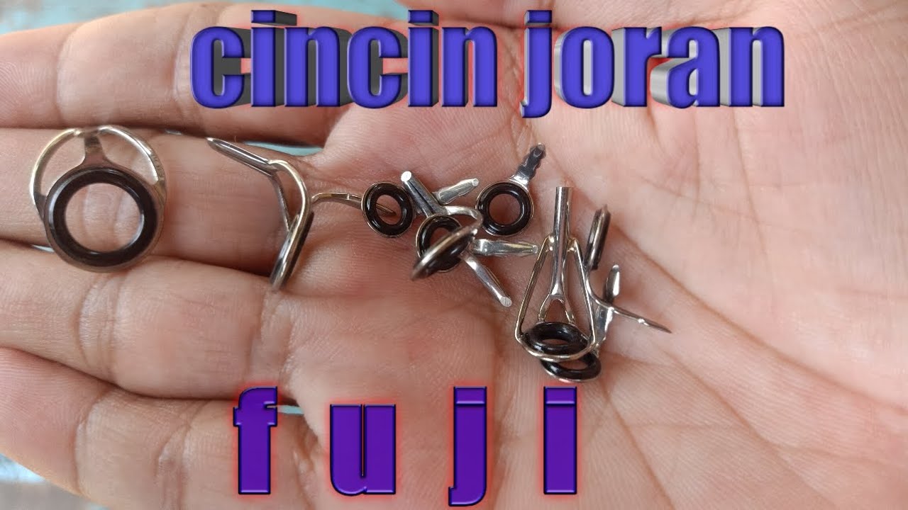 #yusrin_zG unboxing ring guide fuji//cincin joran pancing..!! Harga cincin joran pancing