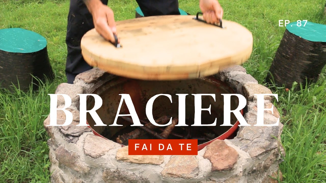 🔥 Ho costruito con le mie mani un braciere rustico in sassi: falò estivi e BBQ in baita! (Ep. 87)