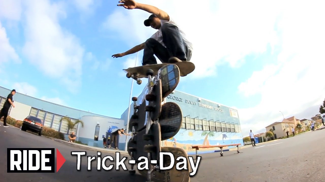 How-To Skateboarding: Frontside 180 with Kien 