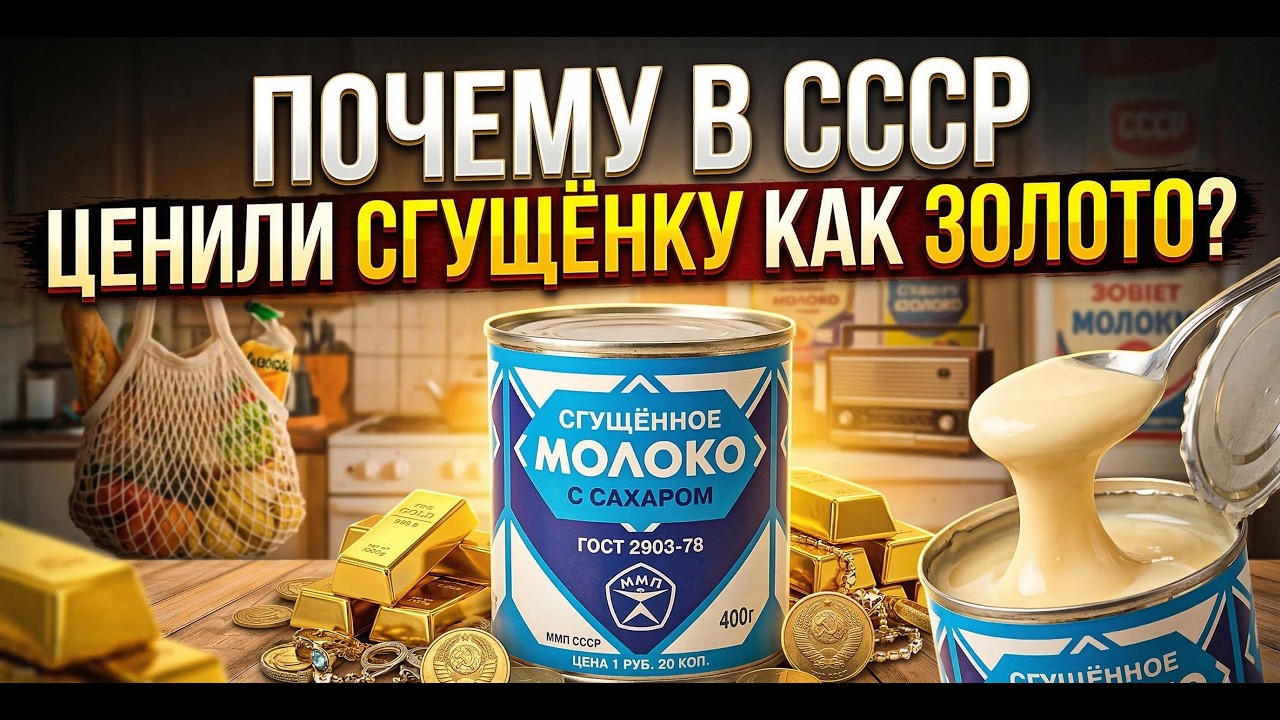 Почему в СССР ценили сгущёнку как золото