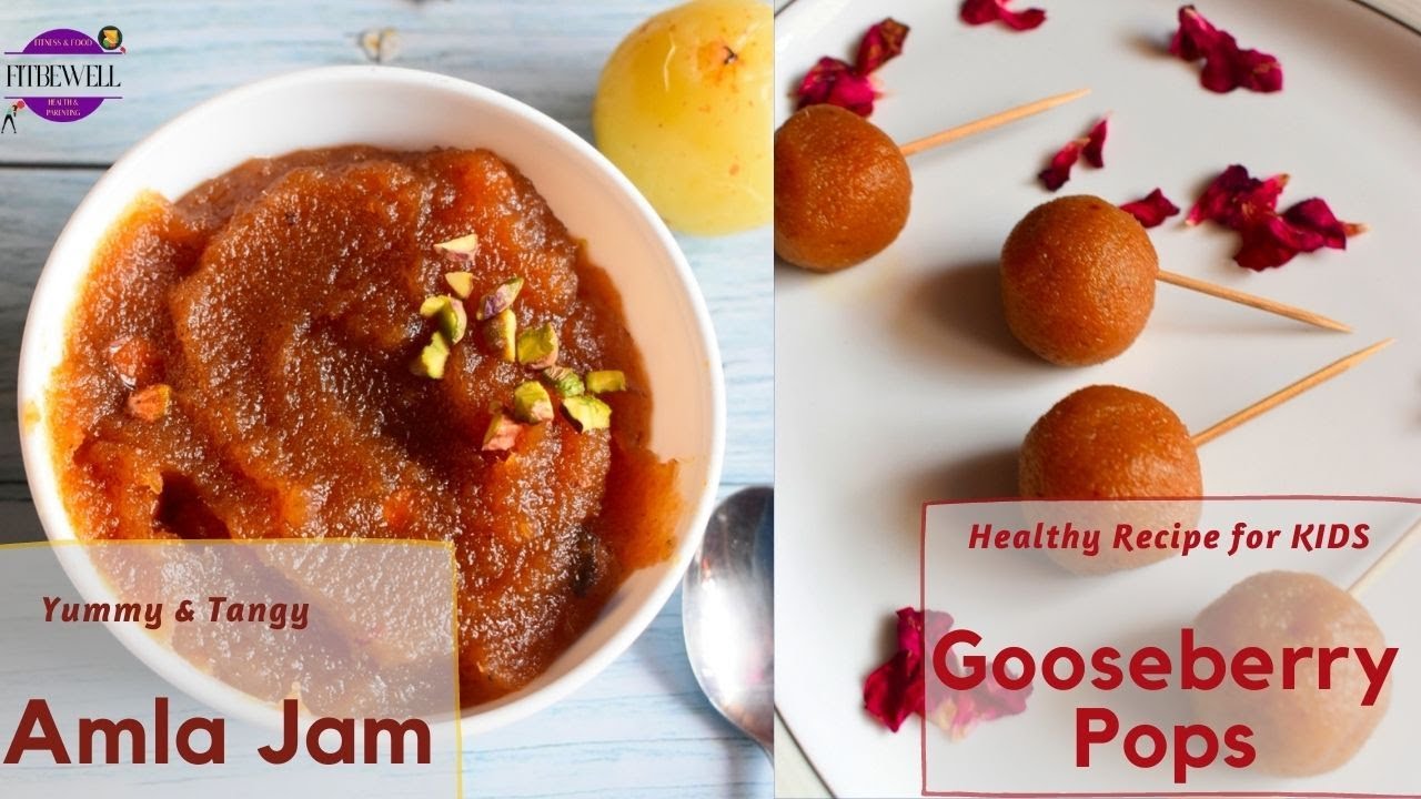 Tasty Amla jam recipe | Making Gooseberry (AMLA) pops without refined sugar