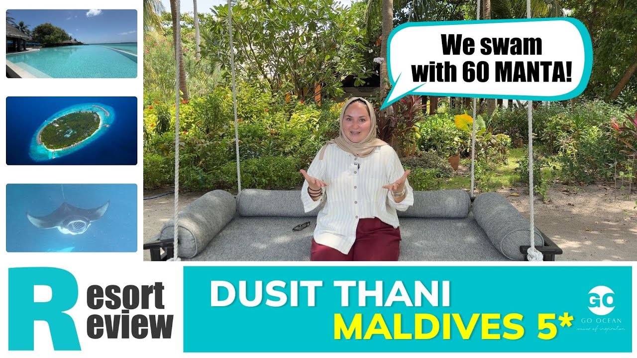 Dusit Thani Maldives - renovated villas & full resort review 2025 #maldives