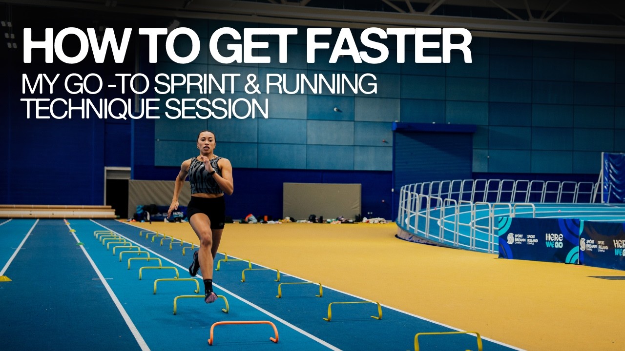 HOW TO RUN FASTER | MY WEEKLY SPRINT TECHNIQUE & SPEED SESSION WITH DUBLIN SPRINT