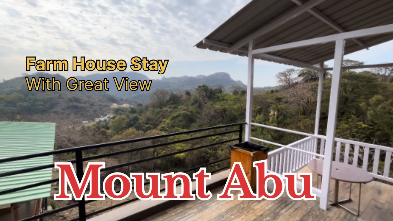 Best Mountain View Stay Option in Mount Abu | Forest Eco Lodge Tour | Wooden Cottages