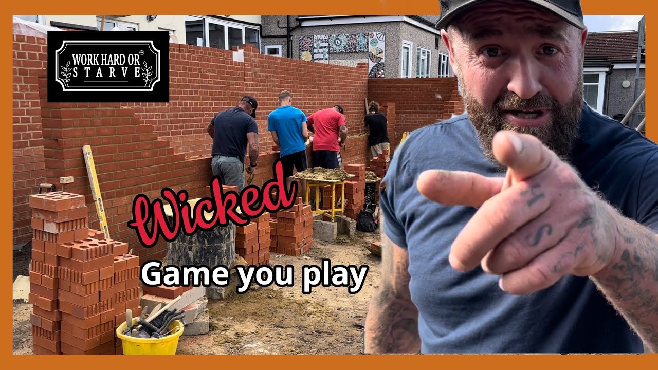 Bricklaying…a wicked game 🧱.                 #bricklaying #bricklayer #history #diy