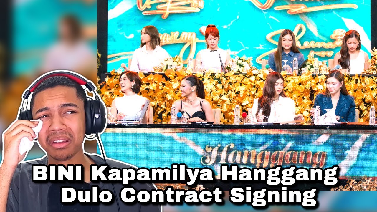 THIS IS SO EMOTIONAL!!! BINI Kapamilya Hanggang Dulo Contract Signing Reaction