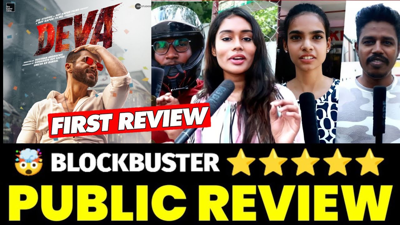DEVA हिंदी ( FIRST SHOW PUBLIC REVIEW ) DEVA MOVIE REVIEW DEVAPUBLIC REACTION | SHAHID KAPOORPOOJA