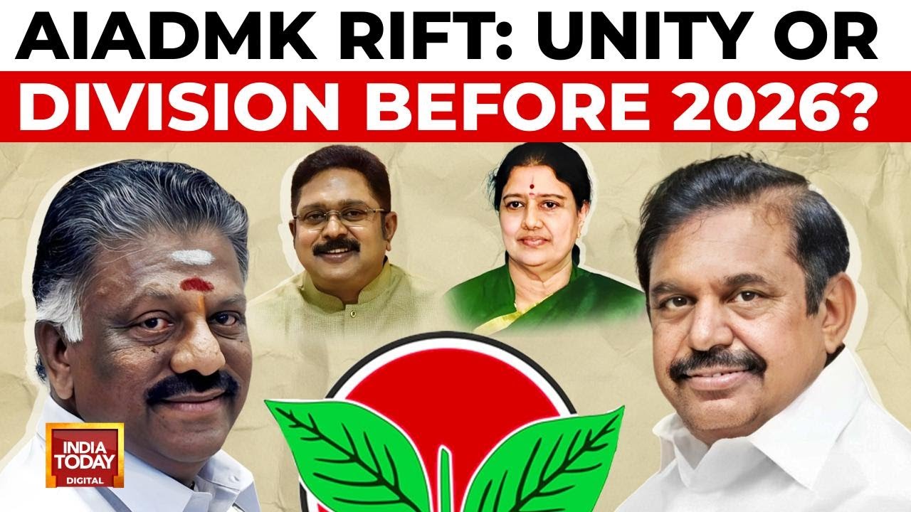 AIADMK in Chaos: Sasikala Hints Comeback, EPS Hardens Stance, Jayalalithaa's Legacy at Stake