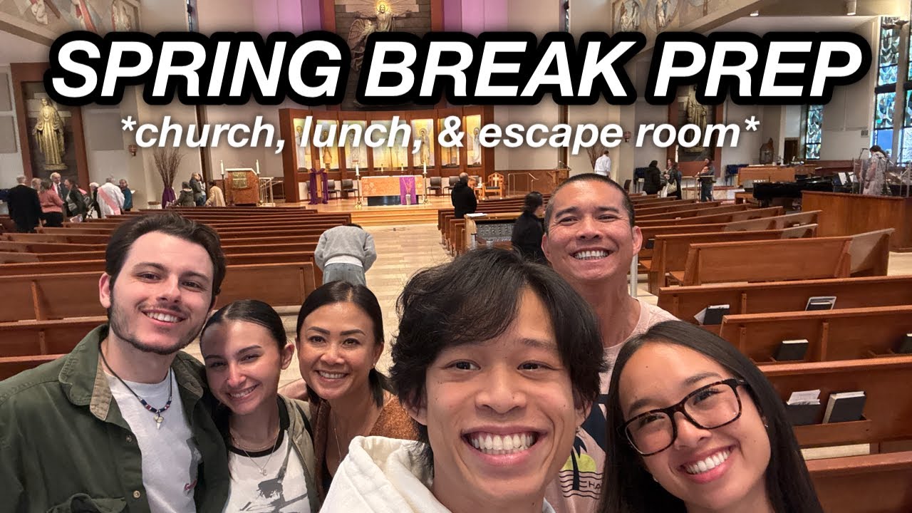 SPRING BREAK PREP *church, lunch and escape room* | The Laeno Family