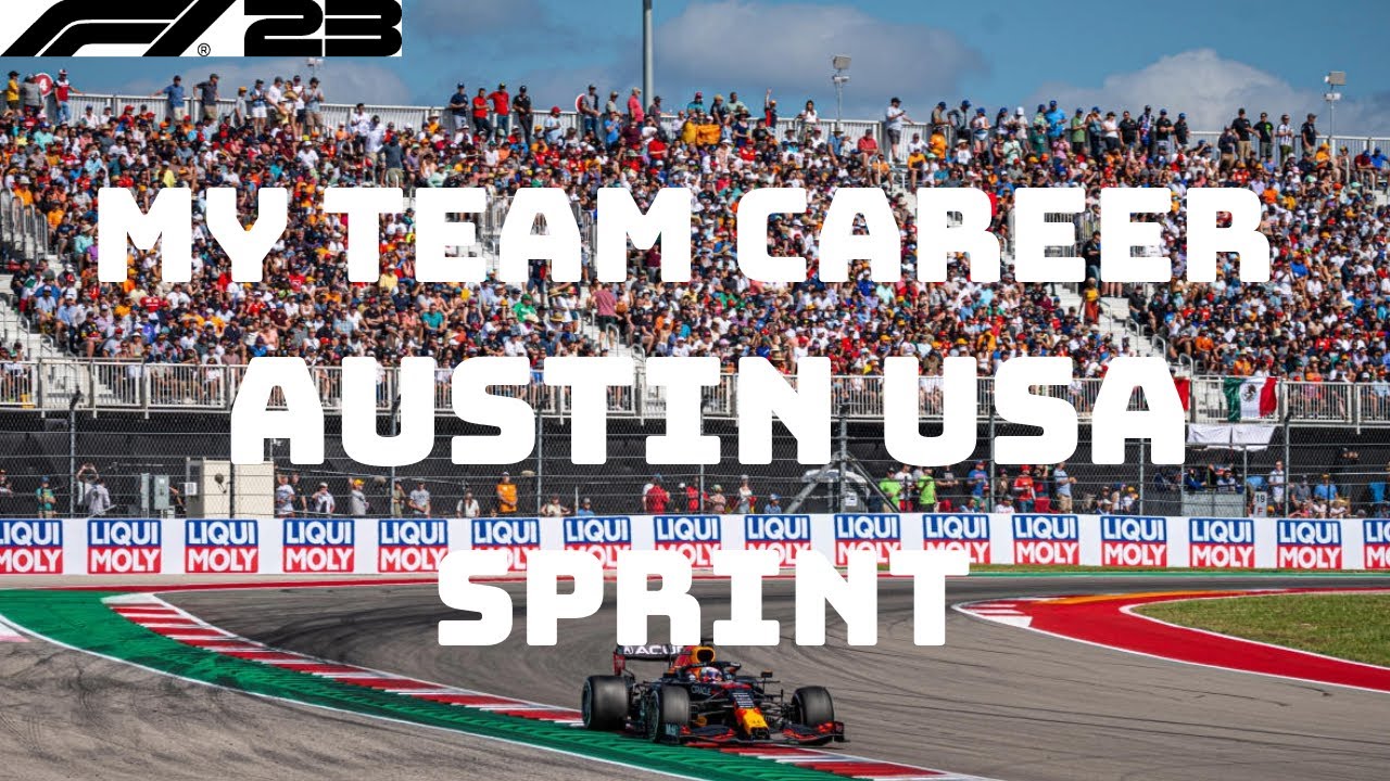 F1 23, My Team Career - USA Austin - Sprint Race