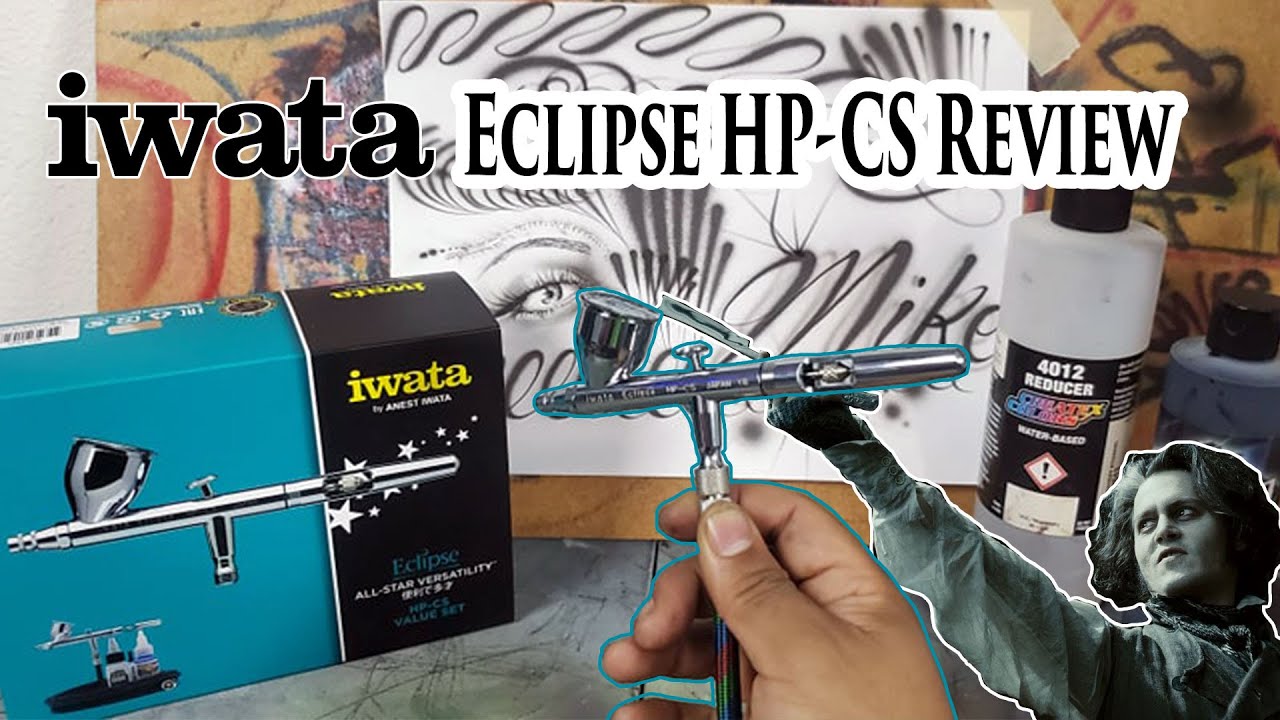 Iwata Eclipse HP-CS Airbrush Review