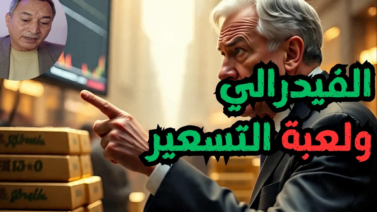 لعبة الفيدرالي الاخيرة ومستهدف الذهب ✔ الفضة ارقام تفرق كتير #اسعارالذهب #الفضة